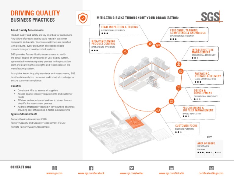 SGS Quality Assessment Overview | PDF | Quality (Business) | Audit