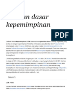 Latihan Dasar Kepemimpinan - Wikipedia Bahasa Indonesia, Ensiklopedia Bebas