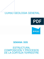 Estructura y procesos de la corteza terrestre