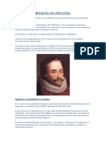 Miguel de Cervantes Saavedra - Biografia Con Imagenes