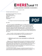 11-23 Local 11 Letter To EEOC Concerning HMS Host