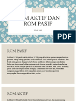 PTM 3-Rom Aktif Dan Rom Pasif