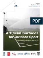 Artificial Surfaces For Outdoor Sports 2013