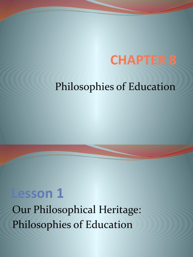 Seven Educational Philosophies Explained | PDF | Constructivism ...
