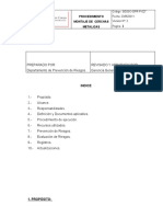 SGSSO-DPR-P-027 Procedimiento de Montaje de Cerchas Metálicas