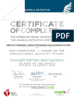 Aha Module 9 Certificate