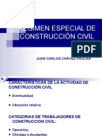 Regimen Especial Construccion Civil