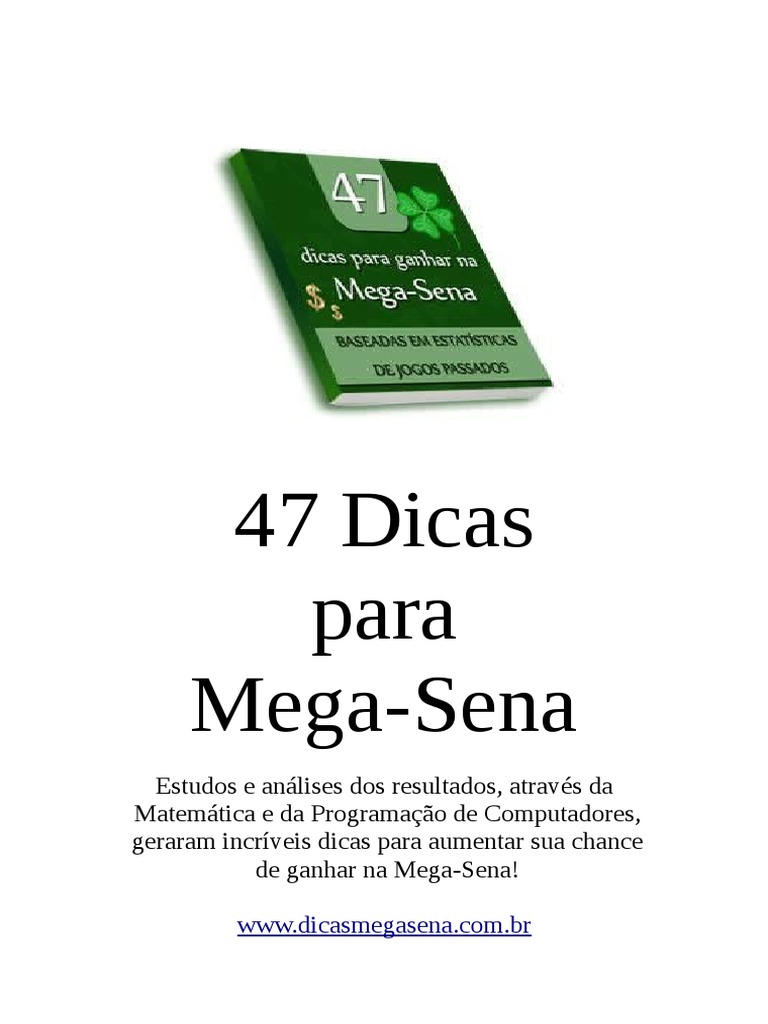 Revisão ENEM > Matemática > Mega Sena: Um estudo de Probabilidades e  Análise Combinatória