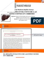 EL DESAFÍO EVOLUTIVO DE LAS INFECCIONES EN CIRROSIS (1) (1) Arévalo