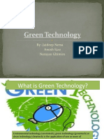 Green Technology: By:-Jaideep Nema Amish Ejaz Narayan Ghimire
