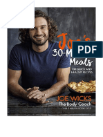 Joe's 30 Minute Meals: 100 Quick and Healthy Recipes - Joe Wicks