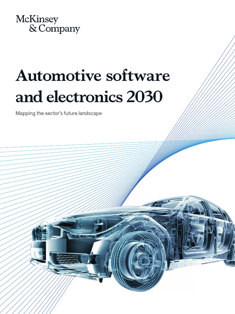 AUTOMOTIVE SOFTWARE AND ELECTRONICS 2030 intelligence overview