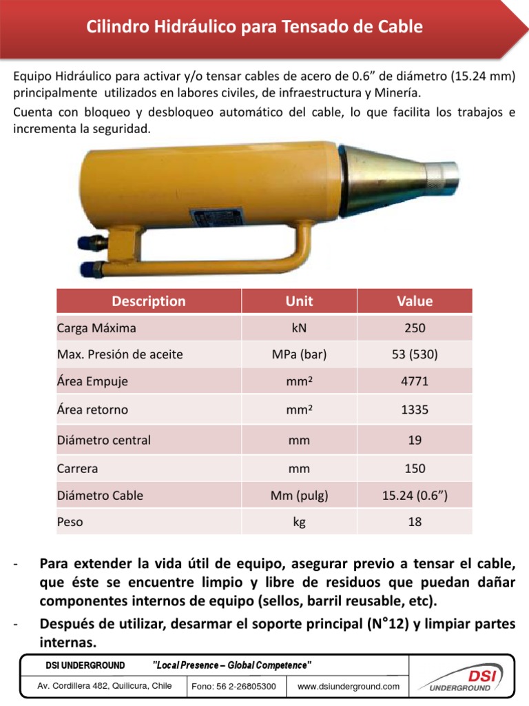 Cilindro Tensor Axial Español | PDF | Ingeniería mecánica | Bienes ...