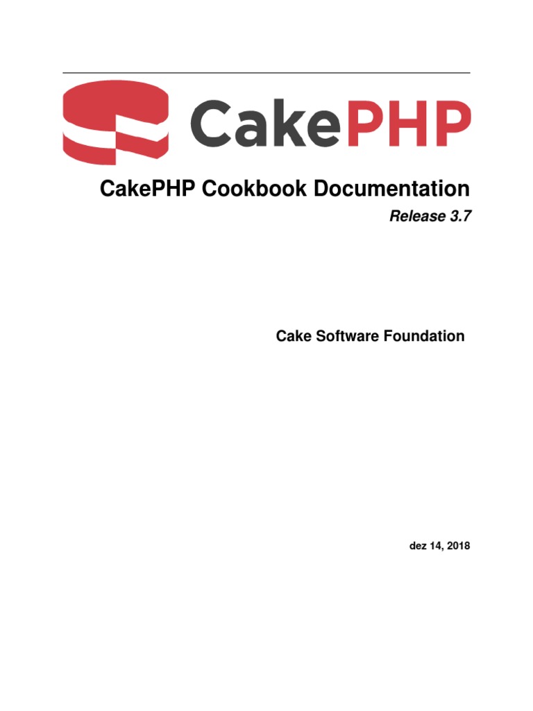 Cake PHPCookbook | PDF | Dados | Shell (informática)