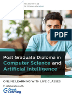 Post Graduate Diploma Csai Iiit Delhi