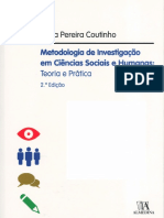 COUTINHO (2015) Metodologia de Investigação Em Ciências Sociais e Humanas.teoria e Prática (2ed.)