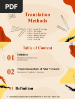 Translation Methods