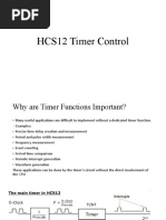 HCS12 Timer Control