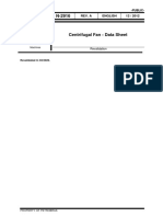 N-2916 Contec Centrifugal Fan - Data Sheet: Rev. A English 12 / 2012