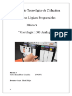 Instituto Tecnológico de Chihuahua Controladores Lógicos Programables Bitácora "Micrologix 1000 Analog"