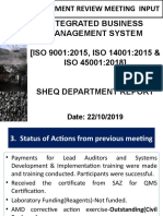 Q3 2019 Management Review SHEQ Presentation-1