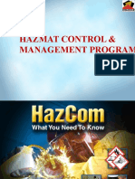 Hazmat Control & Management Program