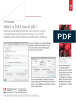 Metadata: Where To Find It, How To Add It