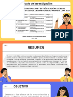 Efectos de La Procrastinación y Estrés Académico en Los Estudiantes Del Cuarto Ciclo de Una Universidad Privada, Lima 2021