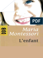 L’enfant by Montessori, Maria