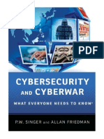 Cybersecurity and Cyberwar: What Everyone Needs To Know® - P.W. Singer