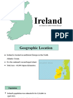 Ireland: An Island in North-Western Europe