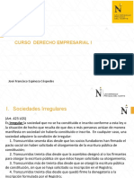 Semana 15 - Derecho Empresarial-I