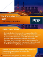 FACTORIES ACT 1948 PPT