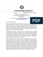 CEI Jardim Camargo Novo: relatório de acompanhamento pedagógico