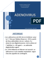 Adenovirus  Cours de microbiologie 4eme année pharmacie-converti