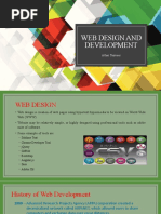 Web Design and Development: Athar Tanveer