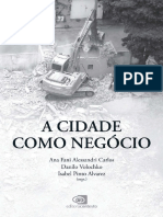 A Cidade Como Negócio by Ana Fani Alessandri Carlo 12763514