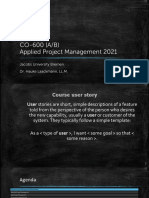 Applied Project Management Methodologies