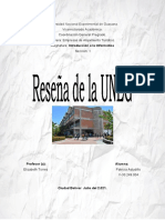 Reseña UNEG