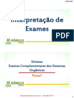 Interpretação de Exames Bioquímicos