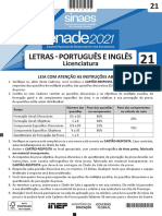 2021 PV Licenciatura Letras Portugues e Ingles