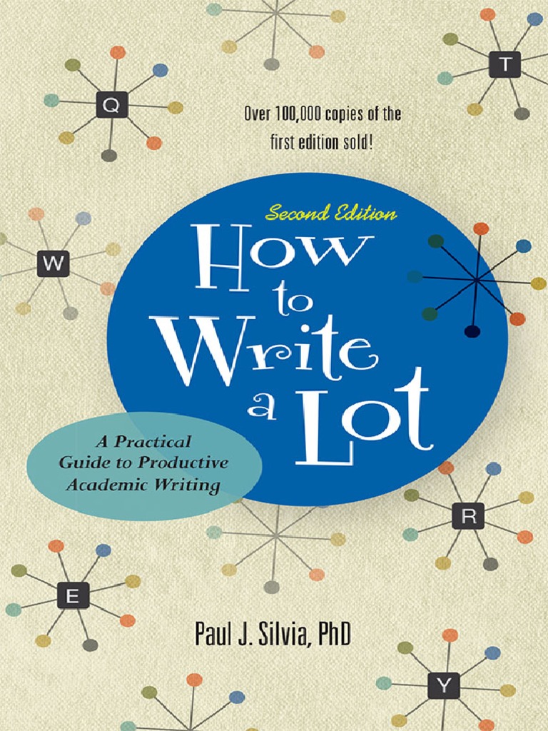 How To Write A Lot - Paul J. Silvia | PDF | Books | American