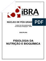 Fisiologia Da Nutrição e Bioquímica Apostila