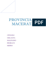 Falesie Provincia Di Macerata