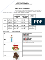 Adjetivos posesivos en quechua