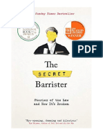 The Secret Barrister: Stories of The Law and How It's Broken - The Secret Barrister