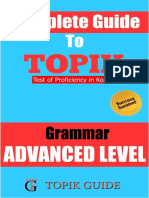 Topik-II Advanced Level Grammar