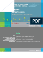 Taller de Inclusión Al Mercado Digital - Plantilla PPT Comunicación Digital 1