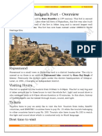 Kumbhalgarh Fort - Overview: Rajsamand