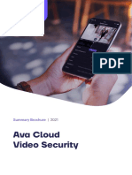 Ava Video Security - Summary Brochure